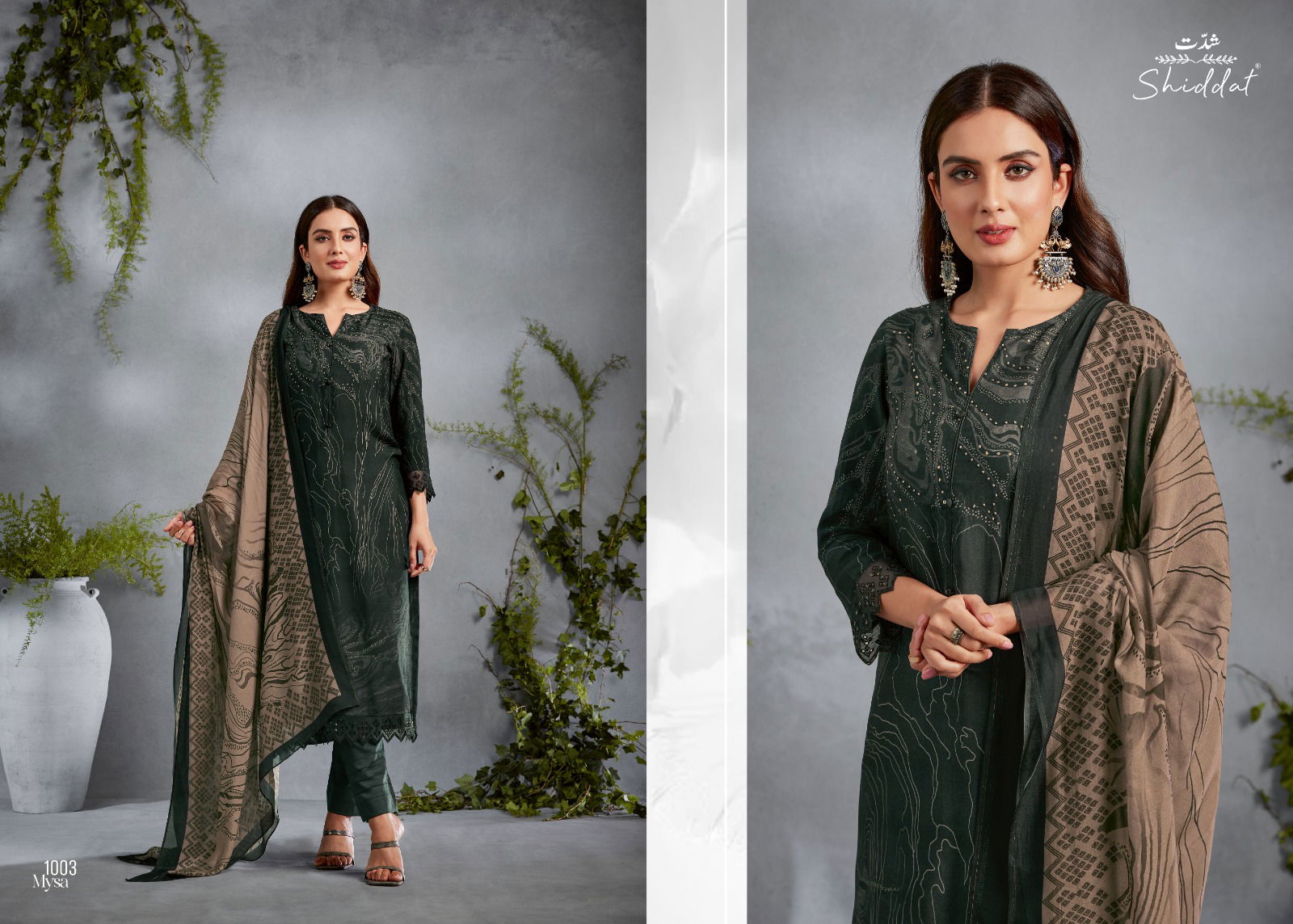 Mysa By Shiddat Modal SIlk Designer Salwar Kameez Wholesalers In Delhi